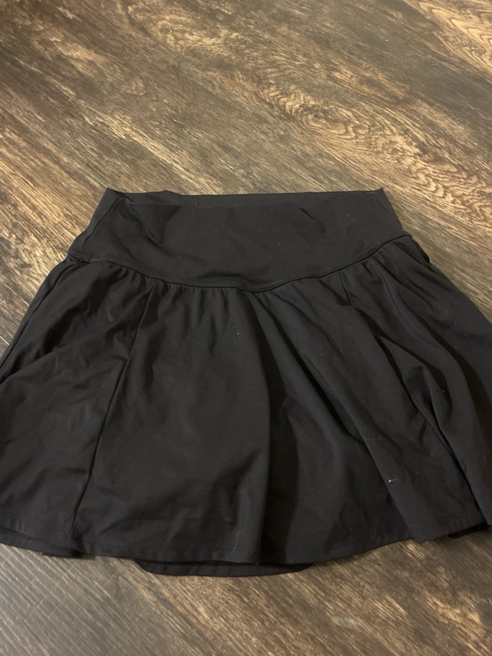 Gilly Hicks Black Mini Skirt with Wide Waistband